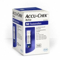 Tiras Reactivas Glucemia Accu-Chek Aviva 50 U