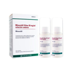 Minoxidil vinas 50 mg ml solucion cutanea 2 frascos 60 ml